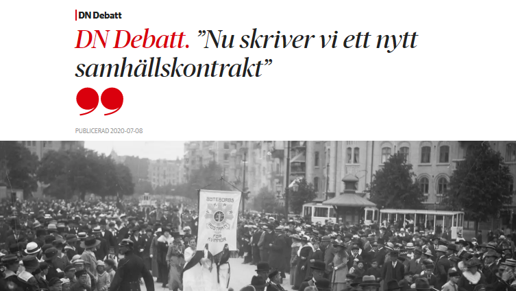 DN Debatt skärmdump